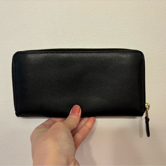 Coach Black Leather Wallet - Picture 2 of 5